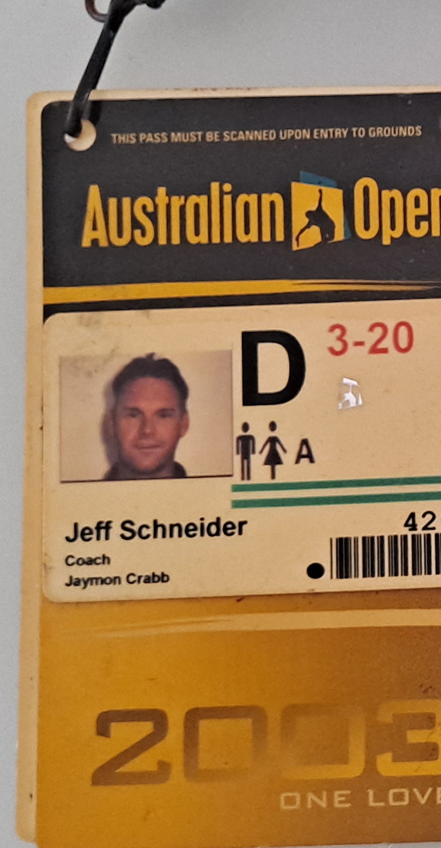 AO 2003 — Coach (Jaymon Crabb)