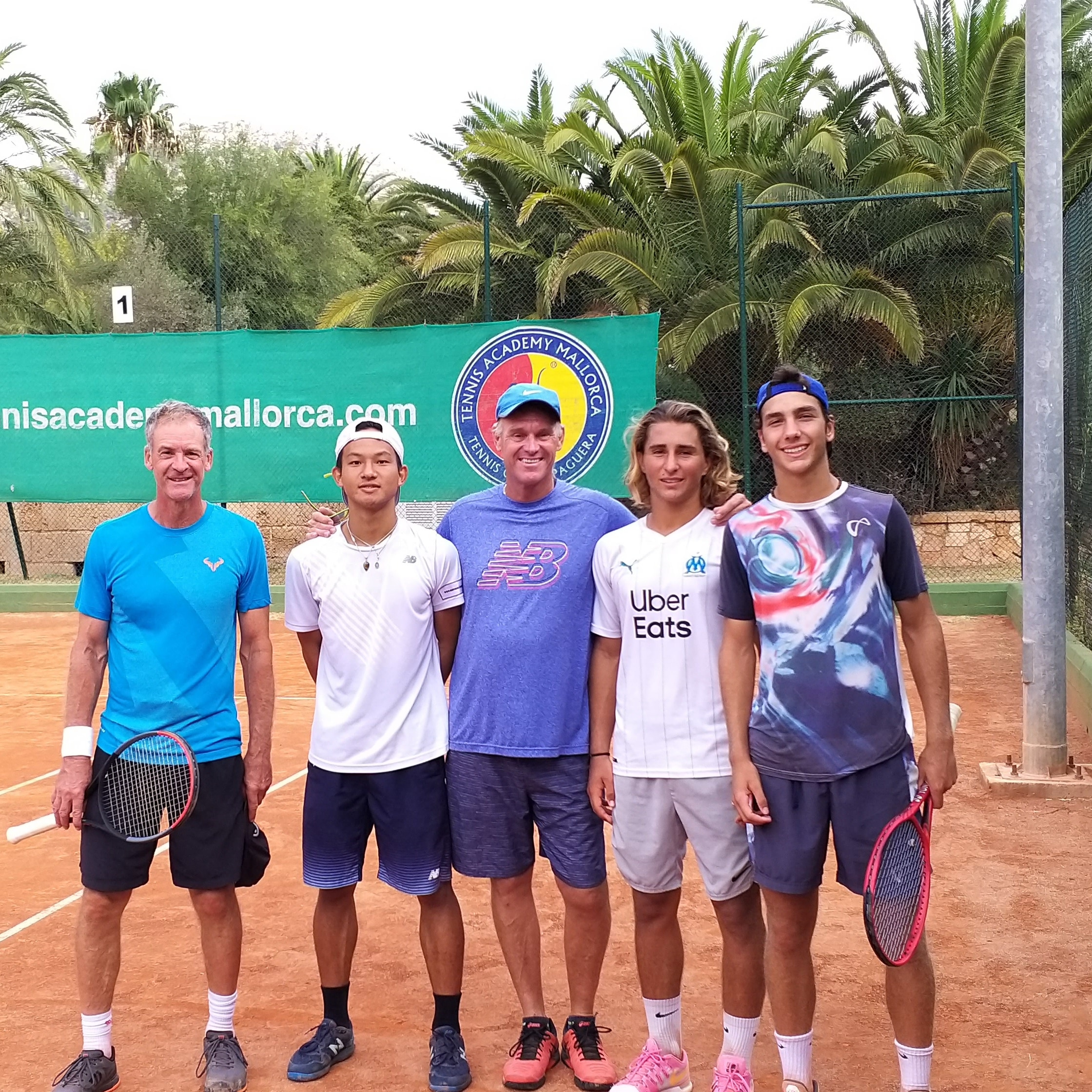 Anders J&auml;rryd training with Taiyo, Pablo & Elijah
